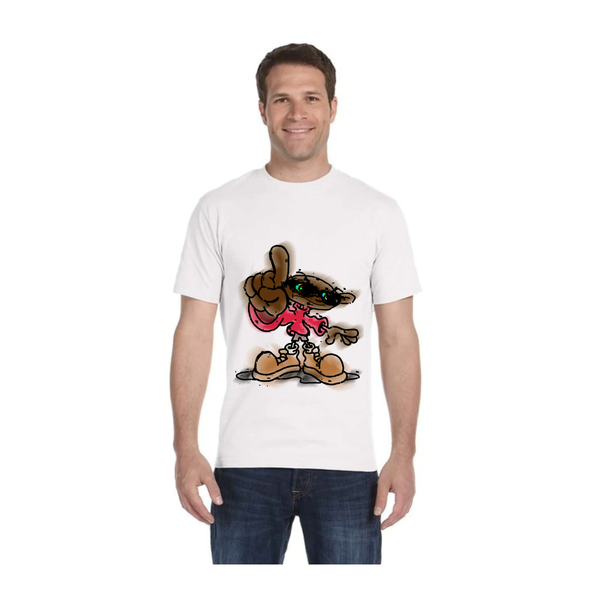 Custom Adult T-Shirt Printed by DTFOrder