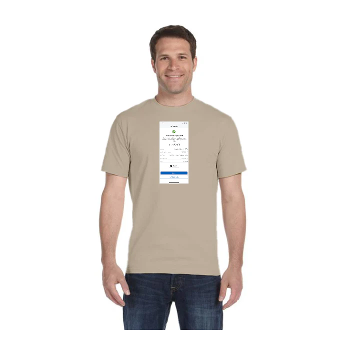 Custom Adult T-Shirt Printed by DTFOrder