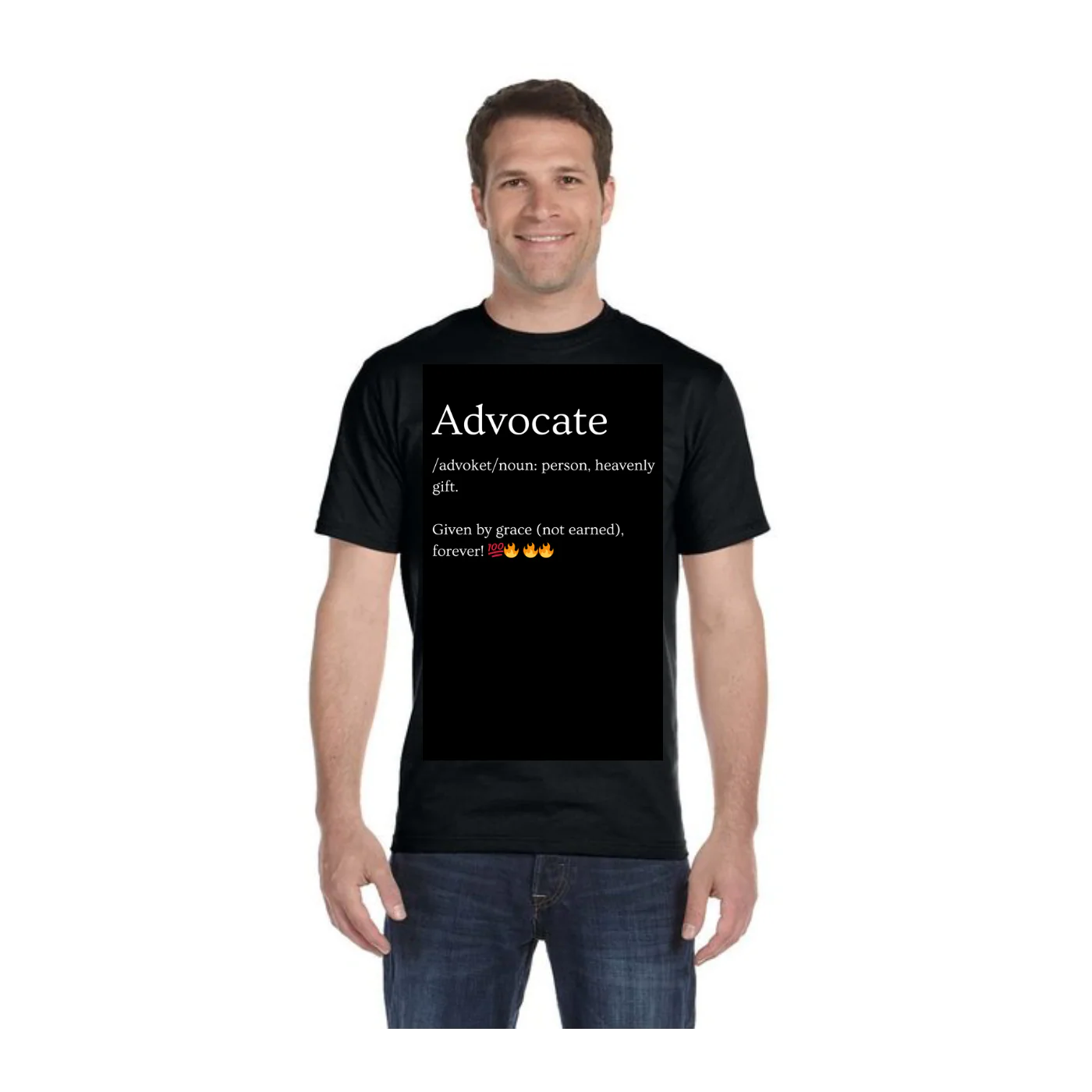 Custom Adult T-Shirt Printed by DTFOrder