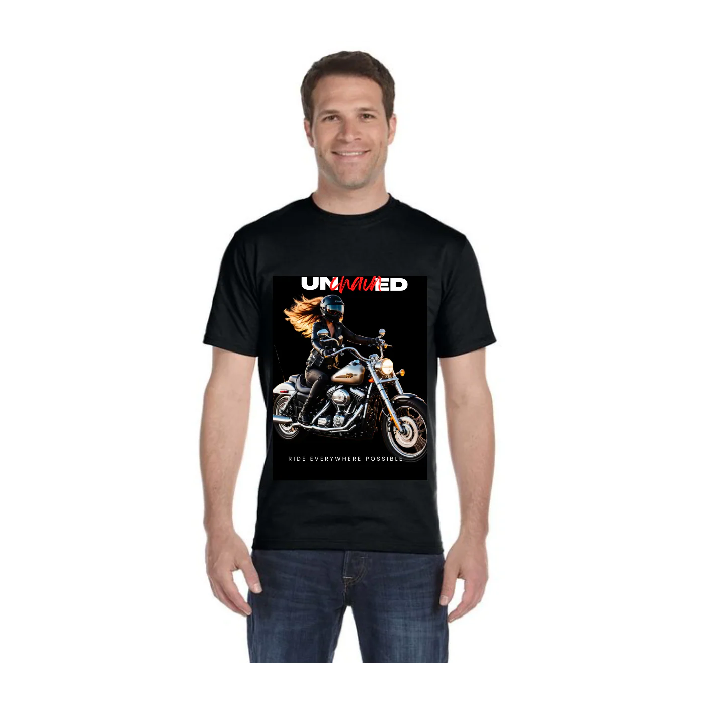 Custom Adult T-Shirt Printed by DTFOrder