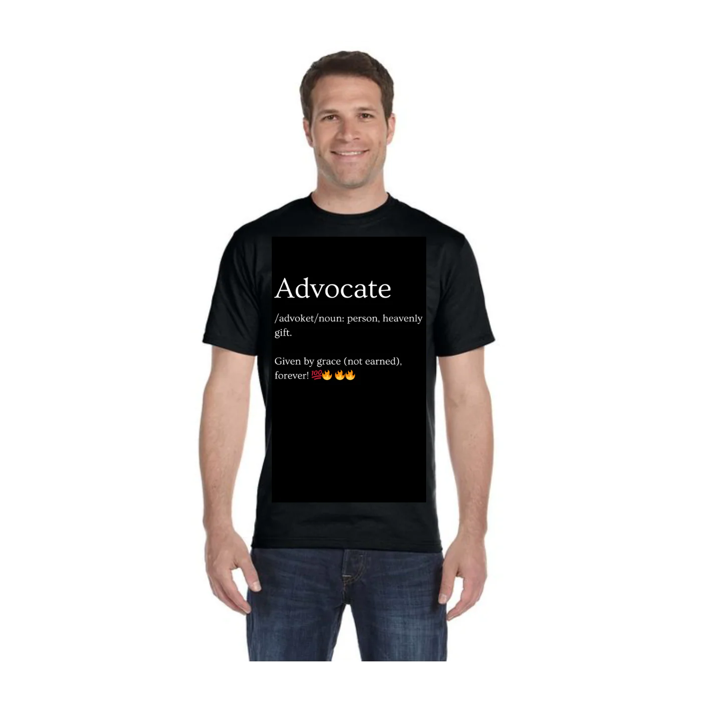 Custom Adult T-Shirt Printed by DTFOrder