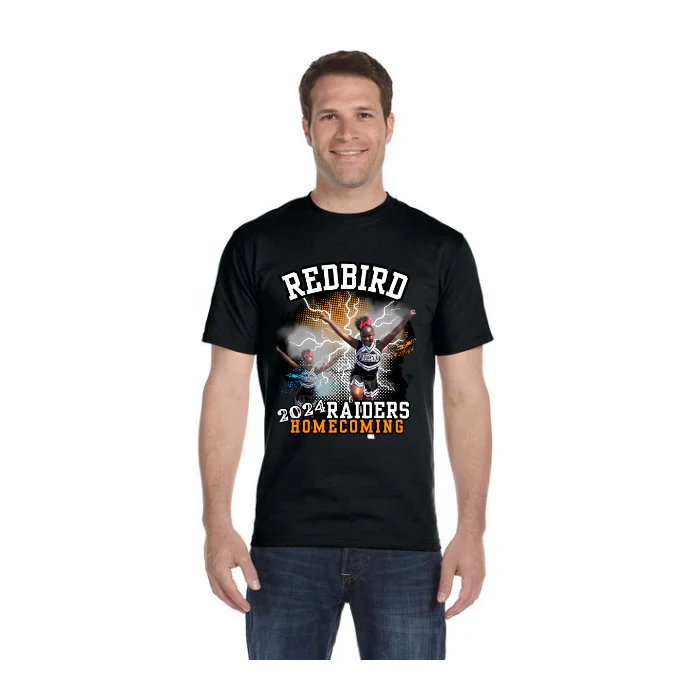 Custom Adult T-Shirt Printed by DTFOrder
