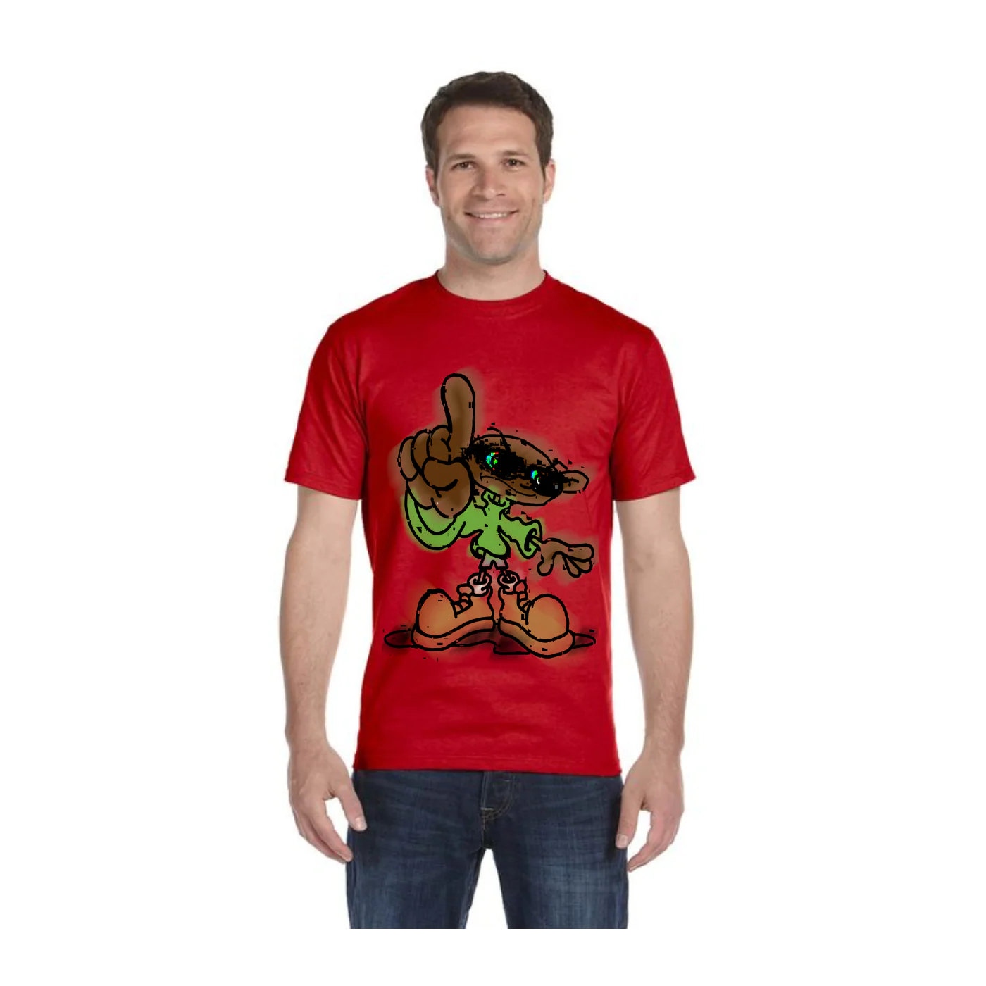Custom Adult T-Shirt Printed by DTFOrder