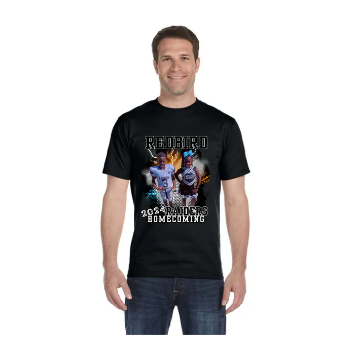 Custom Adult T-Shirt Printed by DTFOrder