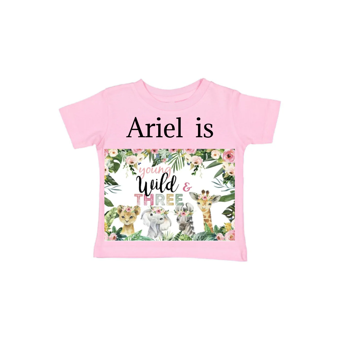 Custom Toddler T-Shirt Printed by DTFOrder