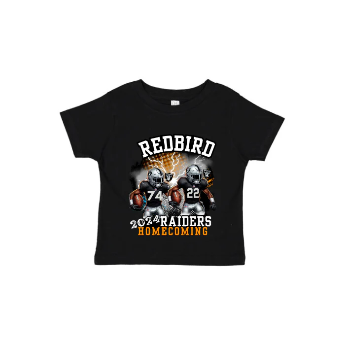 Custom Toddler T-Shirt Printed by DTFOrder