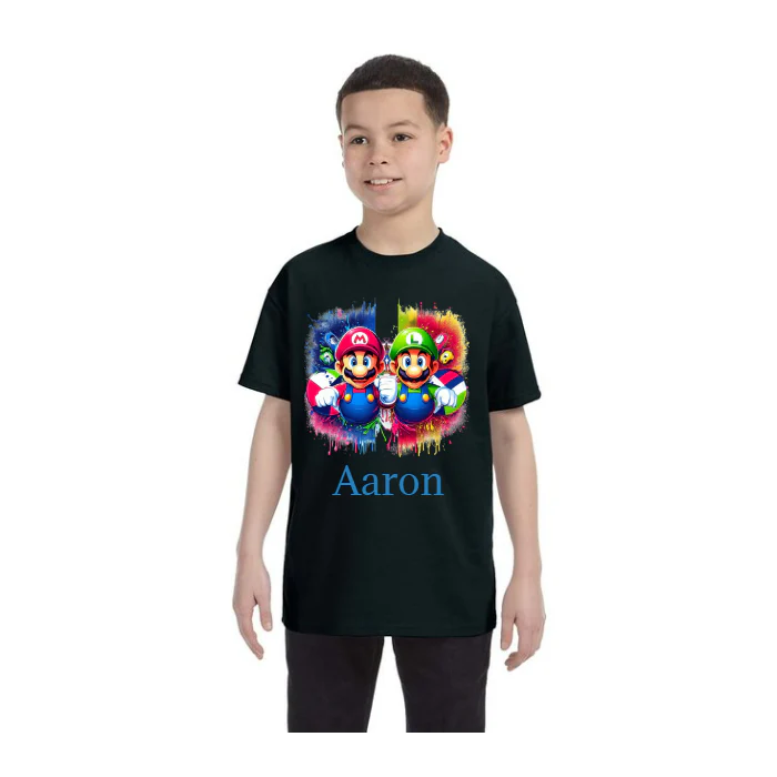 Custom Youth T-Shirt Printed by DTFOrder
