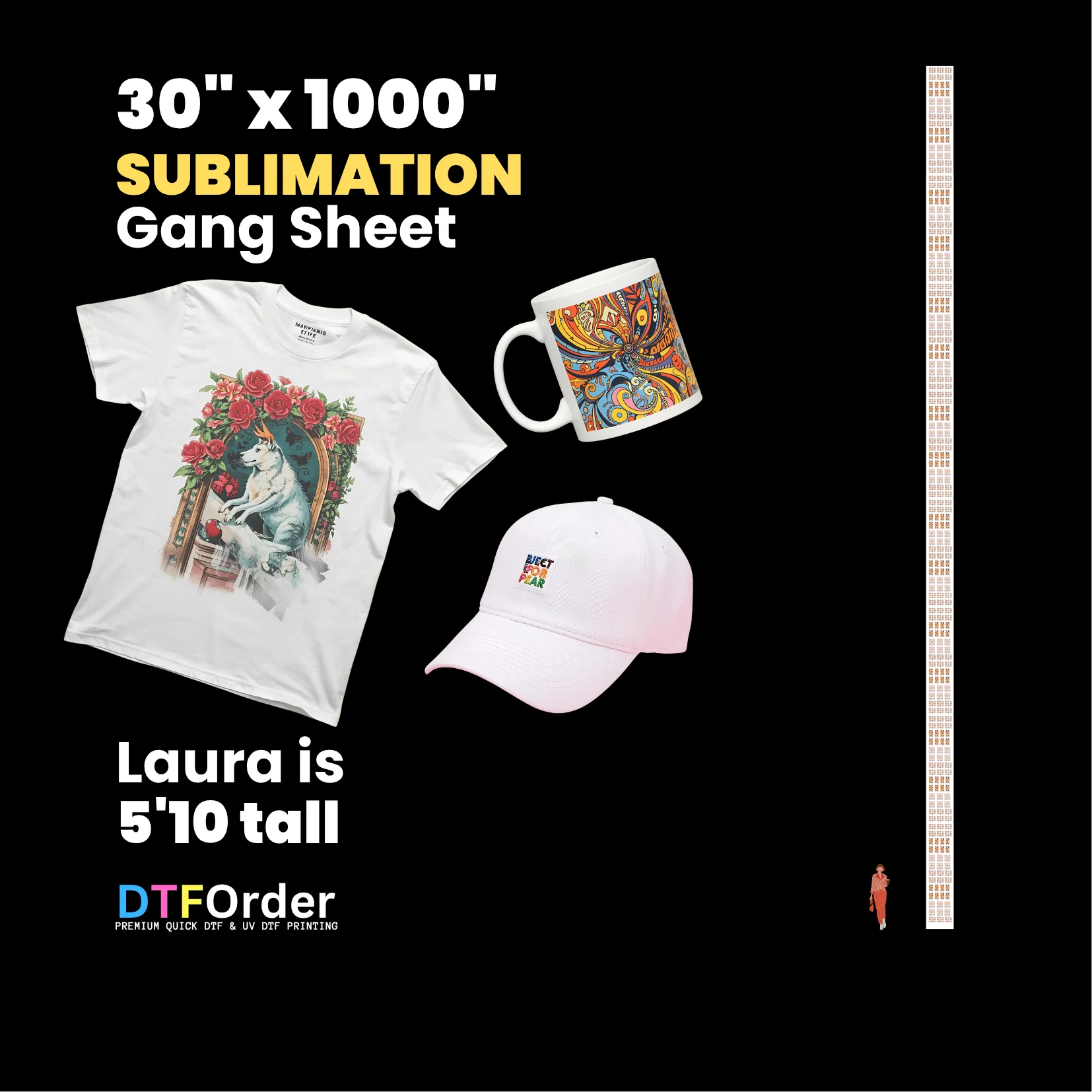 Gang Sheet Builder 30inch (Sublimation) - Image 3