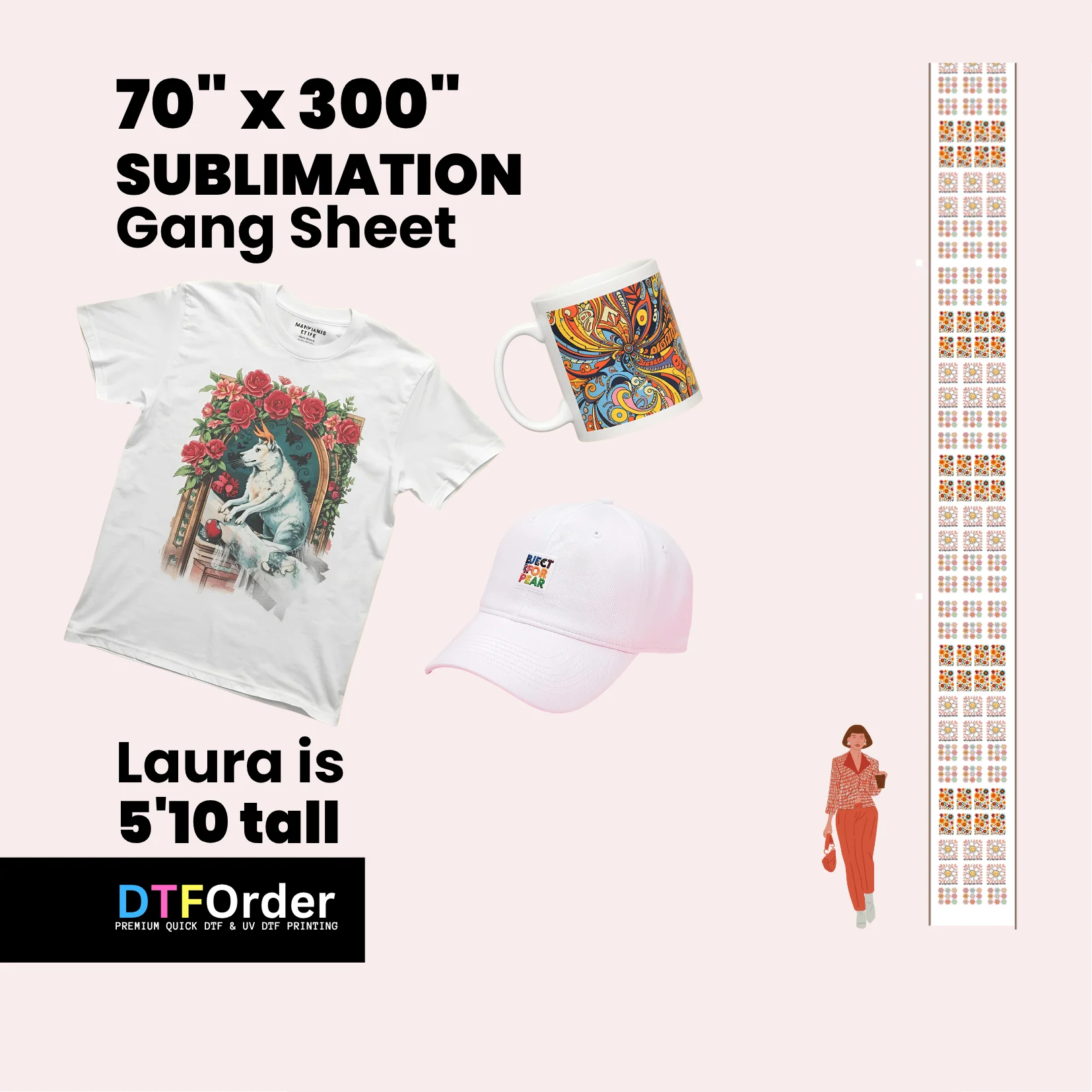 Gang Sheet Builder 70inch (Sublimation) - Image 5